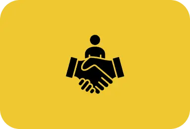 Group-1321317512 (5) A black and white icon of two hands shaking.